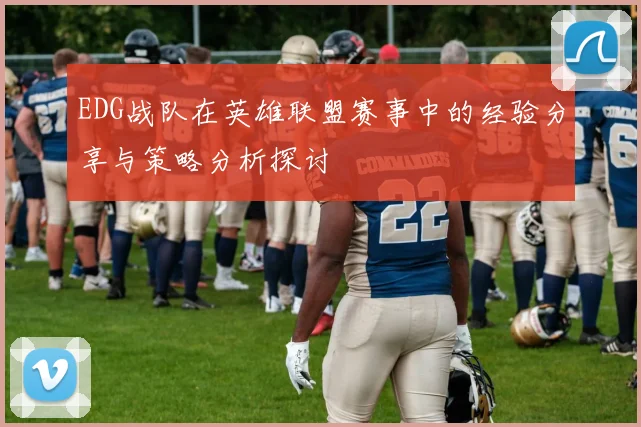 EDG战队在英雄联盟赛事中的经验分享与策略分析探讨